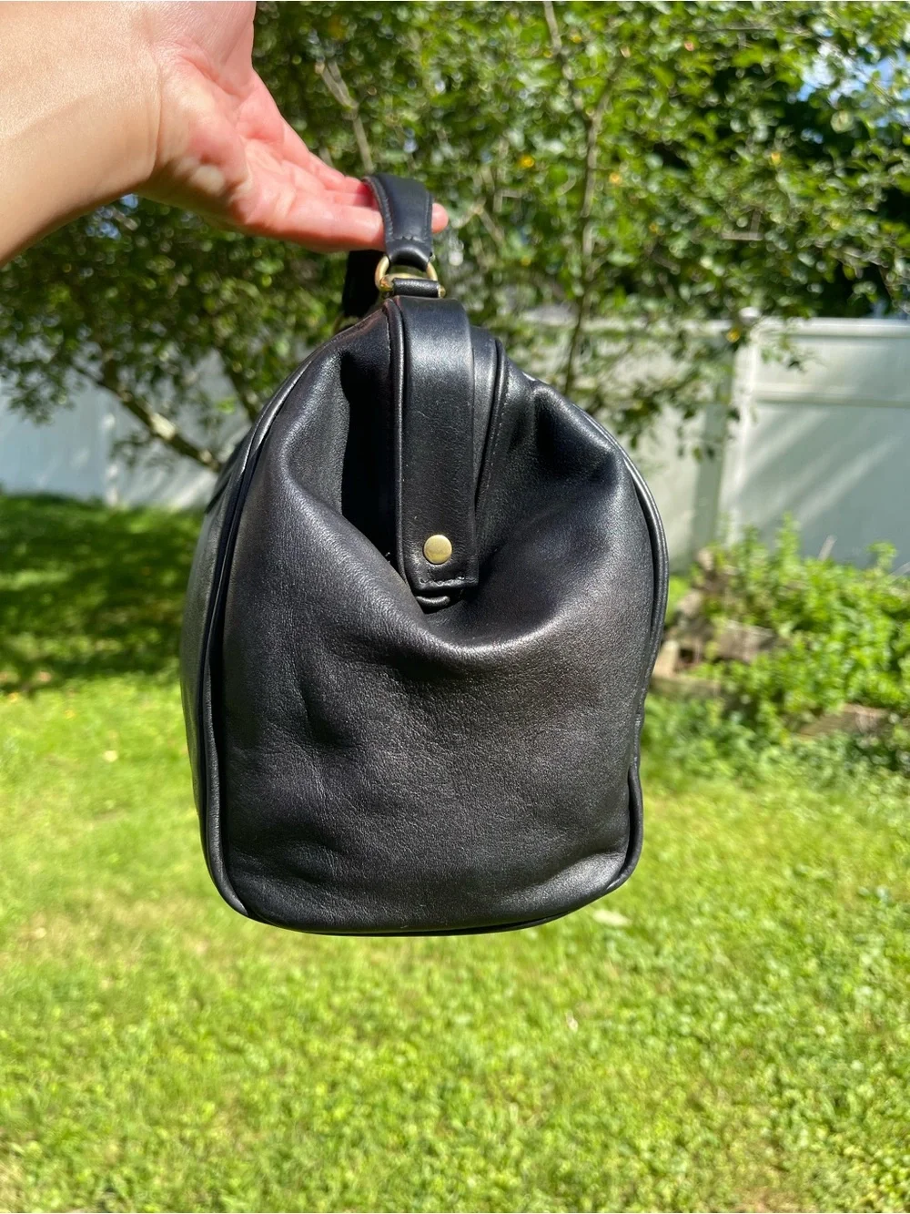 Coach Hudson Leather Bag – Classic Vintage Coach